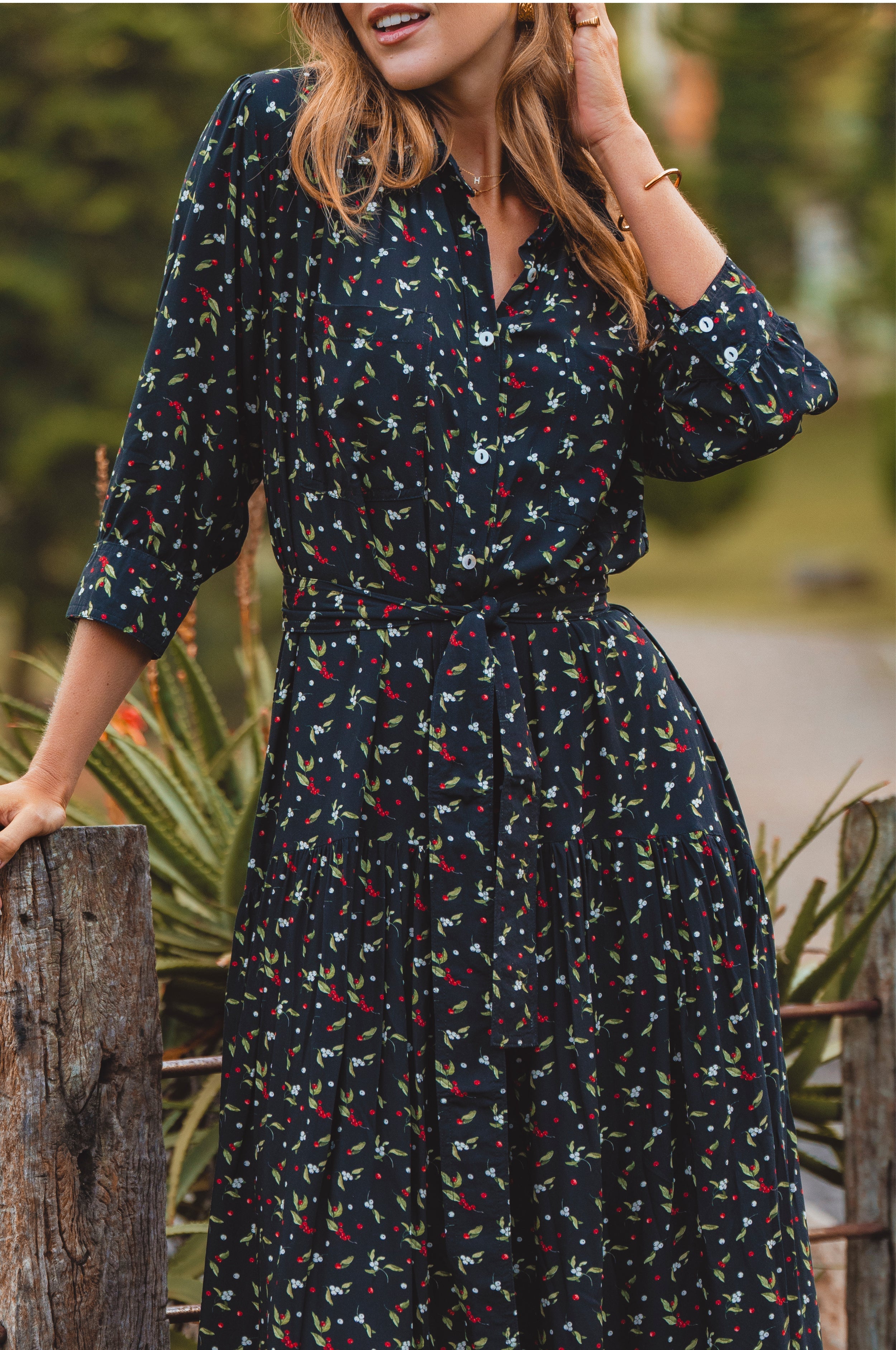 Colette Long Sleeve Shirt Dress