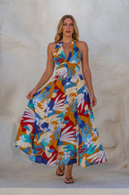 Costa Brava Halterneck Maxi Dress