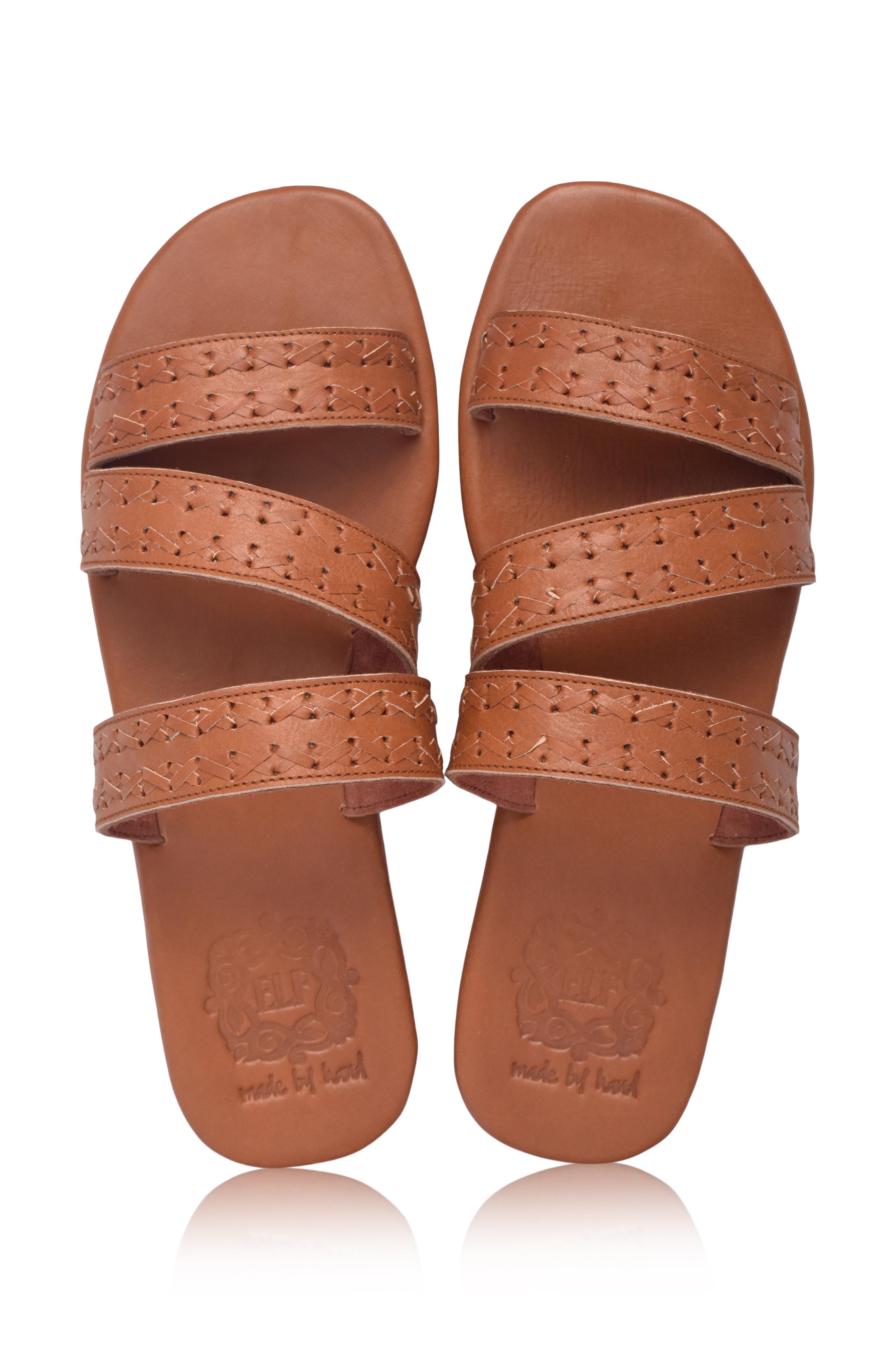 Sail Slide Leather Sandals-4