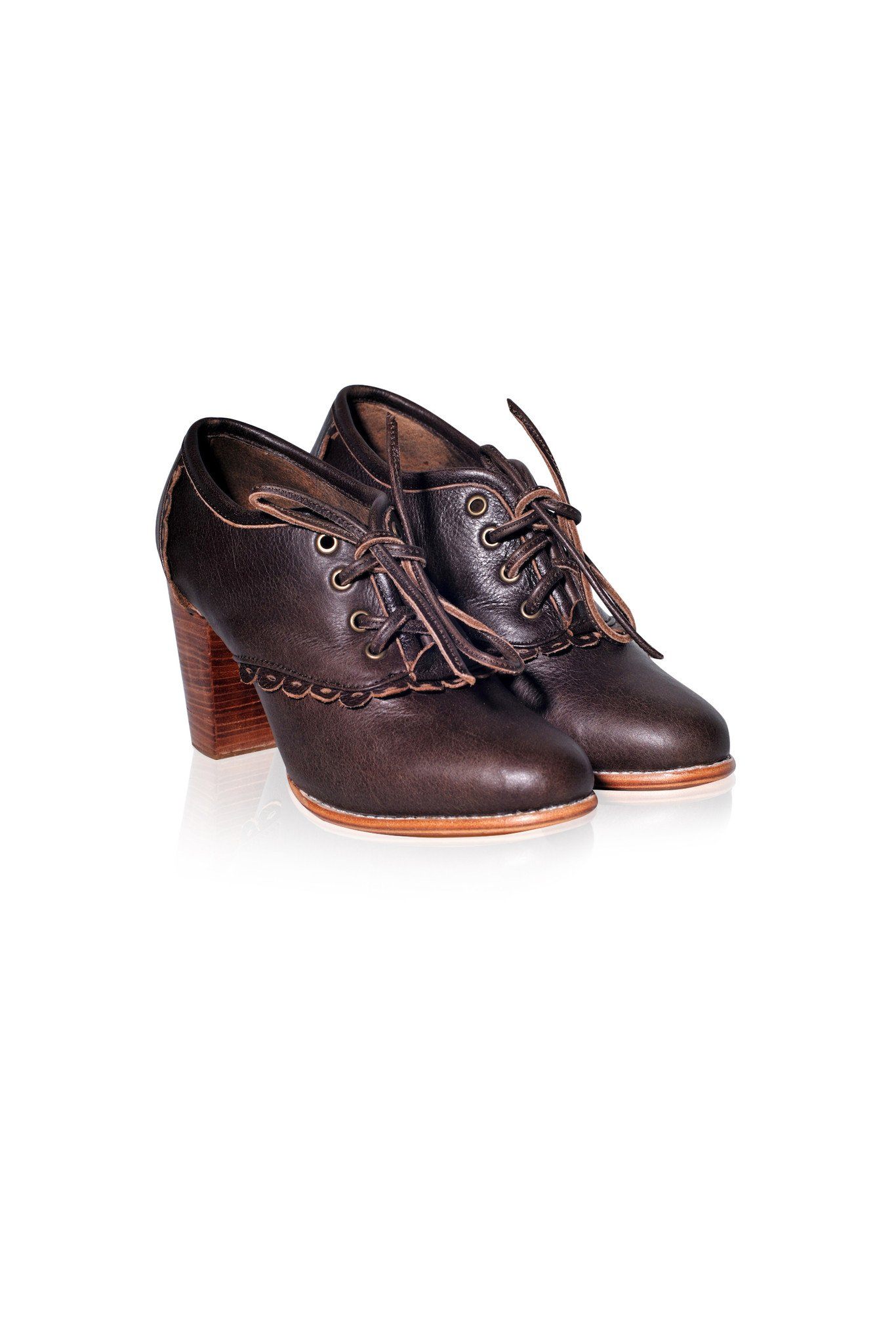 Lace Oxford Heels-1