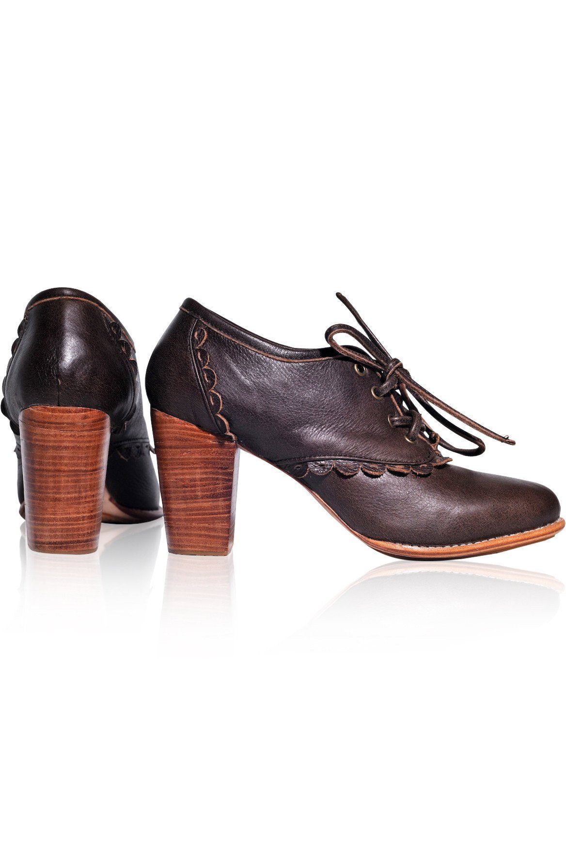 Lace Oxford Heels-0