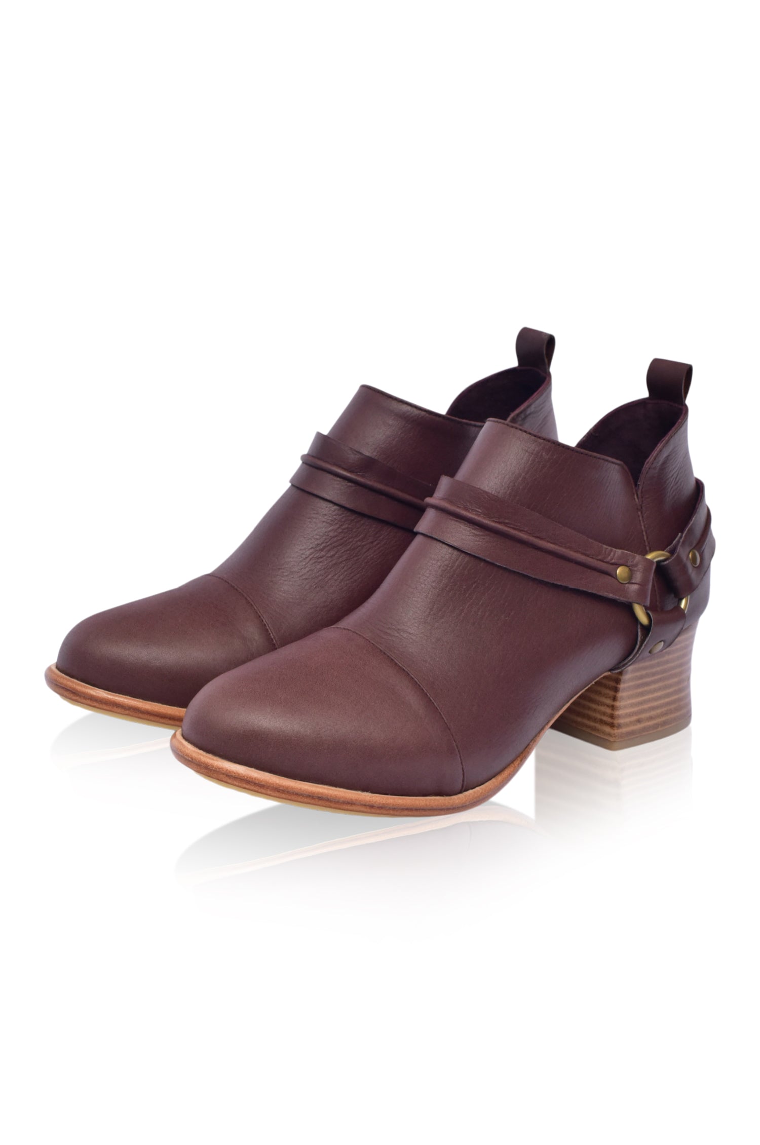 Dasha Low Ankle Booties-4