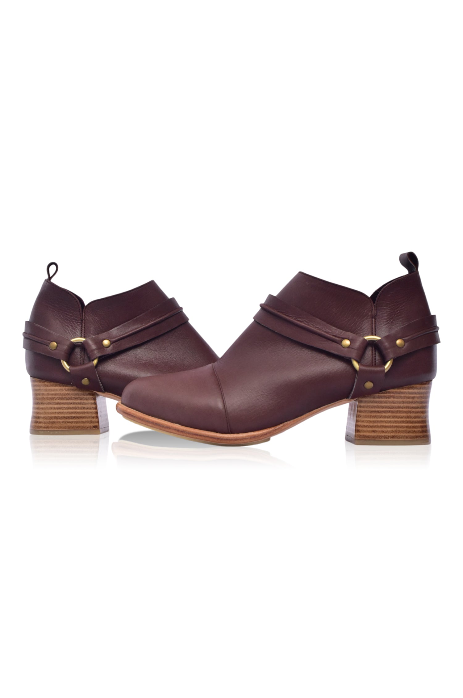 Dasha Low Ankle Booties-3