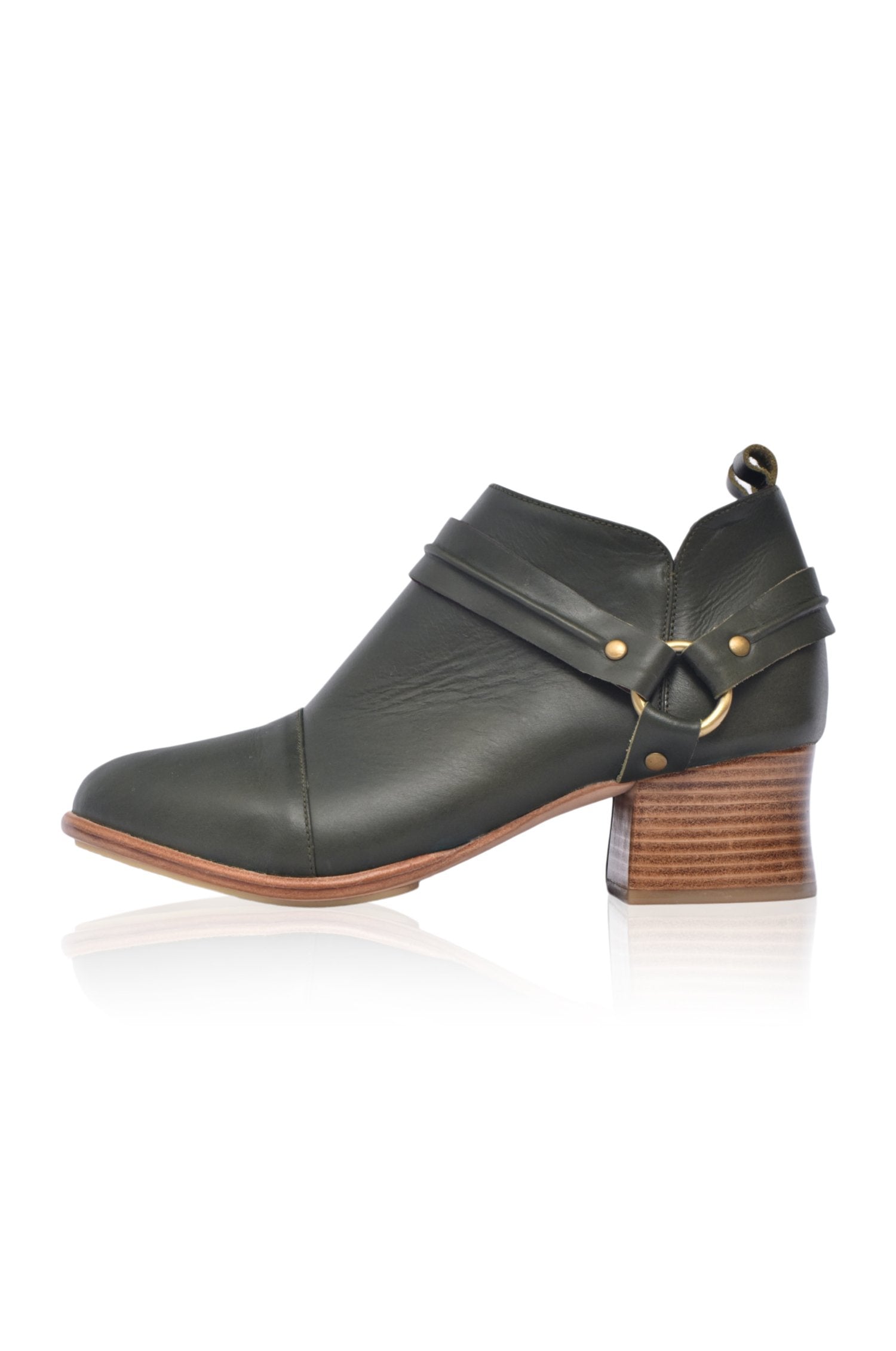 Dasha Low Ankle Booties-6