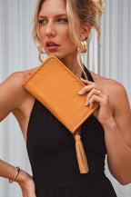 Demure Leather Clutch Wallet-0