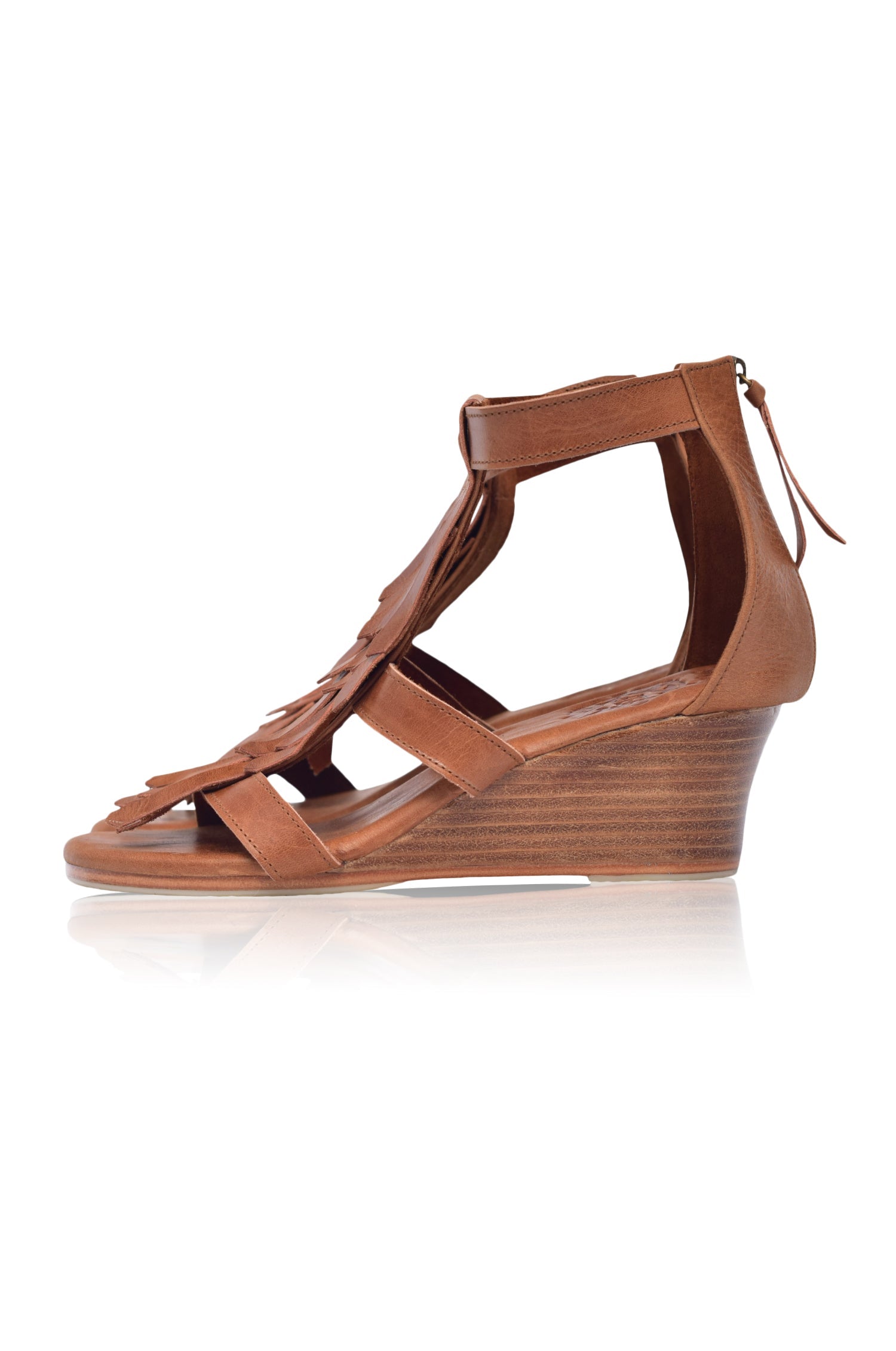 Fly Away Fringe Sandals-1