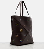 LOEWE
x Louis Wain Puzzle Fold Cats leather tote bag