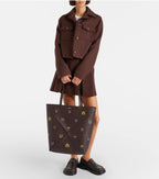 LOEWE
x Louis Wain Puzzle Fold Cats leather tote bag