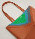 LOEWE
x Albers Puzzle Fold Medium leather tote bag