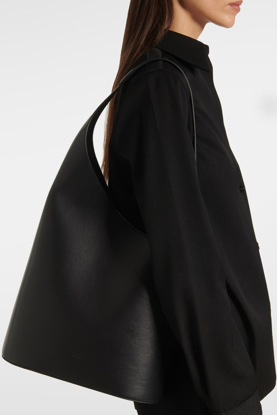 AESTHER EKME Lune Large leather tote bag