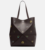 LOEWE
x Louis Wain Puzzle Fold Cats leather tote bag