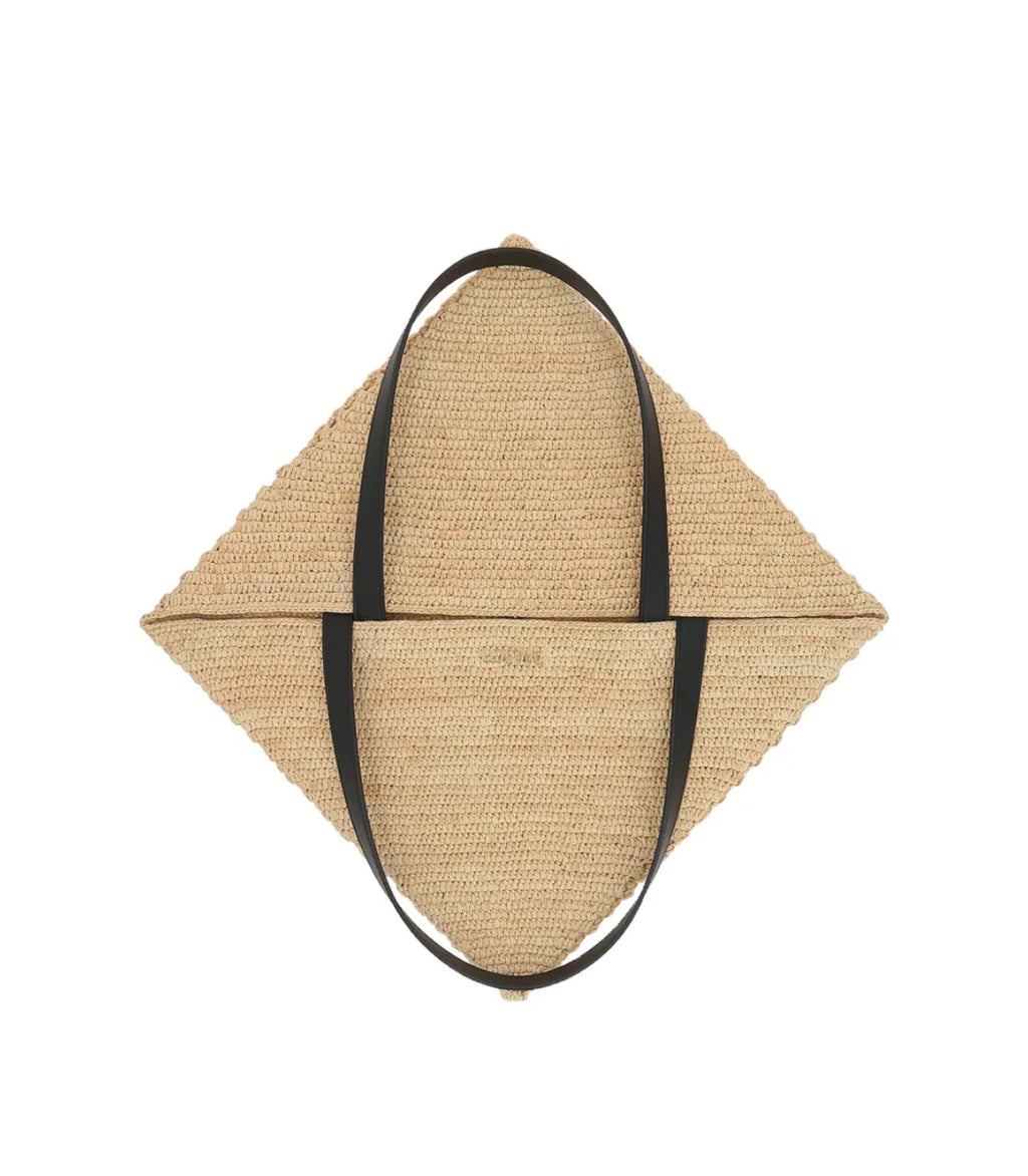 LOEWE
woven straw tote bag