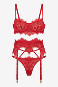 3-Piece Romanesa Bra and G-String Set - S/M/L/XL