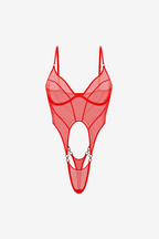 BODYSUIT "DEMI" Red