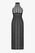 DRESS "DEA" BLACK