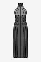 DRESS "DEA" BLACK