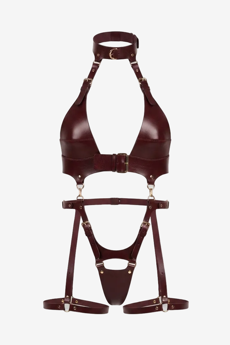 HARNESS "TALMA" BURGUNDY