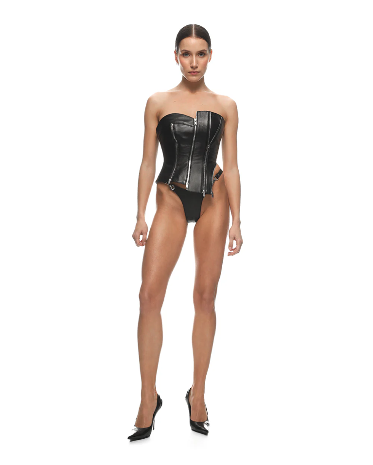 CORSET "IRIS" BLACK
