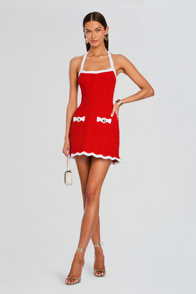 ONDINA RIB KNIT DRESS