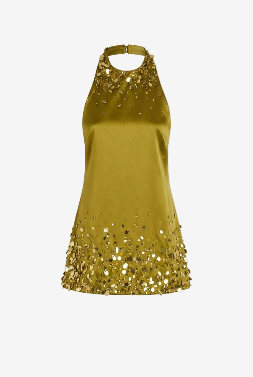 TOBONIE EMBROIDERED DRESS