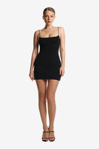 DRESS "MIA" BLACK