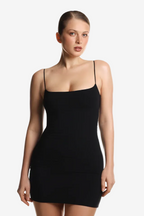 DRESS "MIA" BLACK