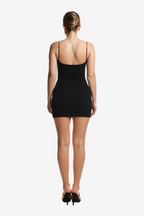 DRESS "MIA" BLACK