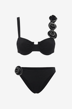 Miss Sparkling Two Piece Rose Bikini