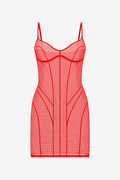 DRESS "MAE" RED
