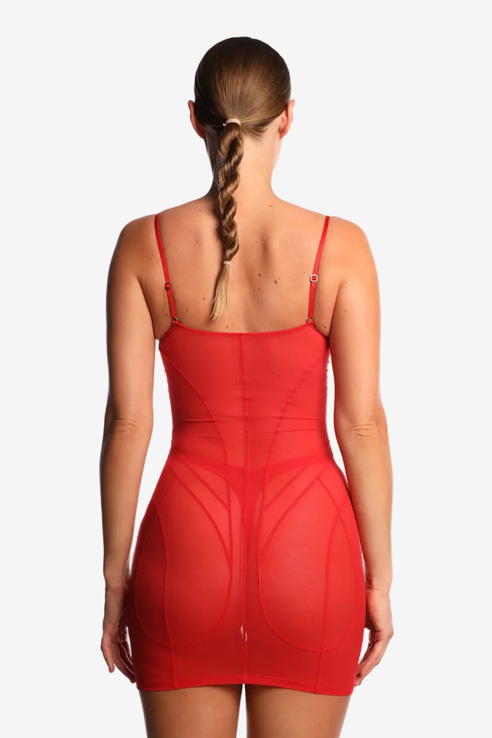 DRESS "MAE" RED