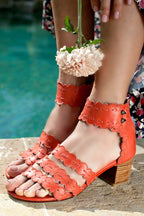 Seaside Leather Sandals-0
