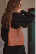 Janette Leather Shoulder Bag-0
