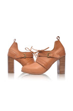 Josephine Lace up Leather Heels-3