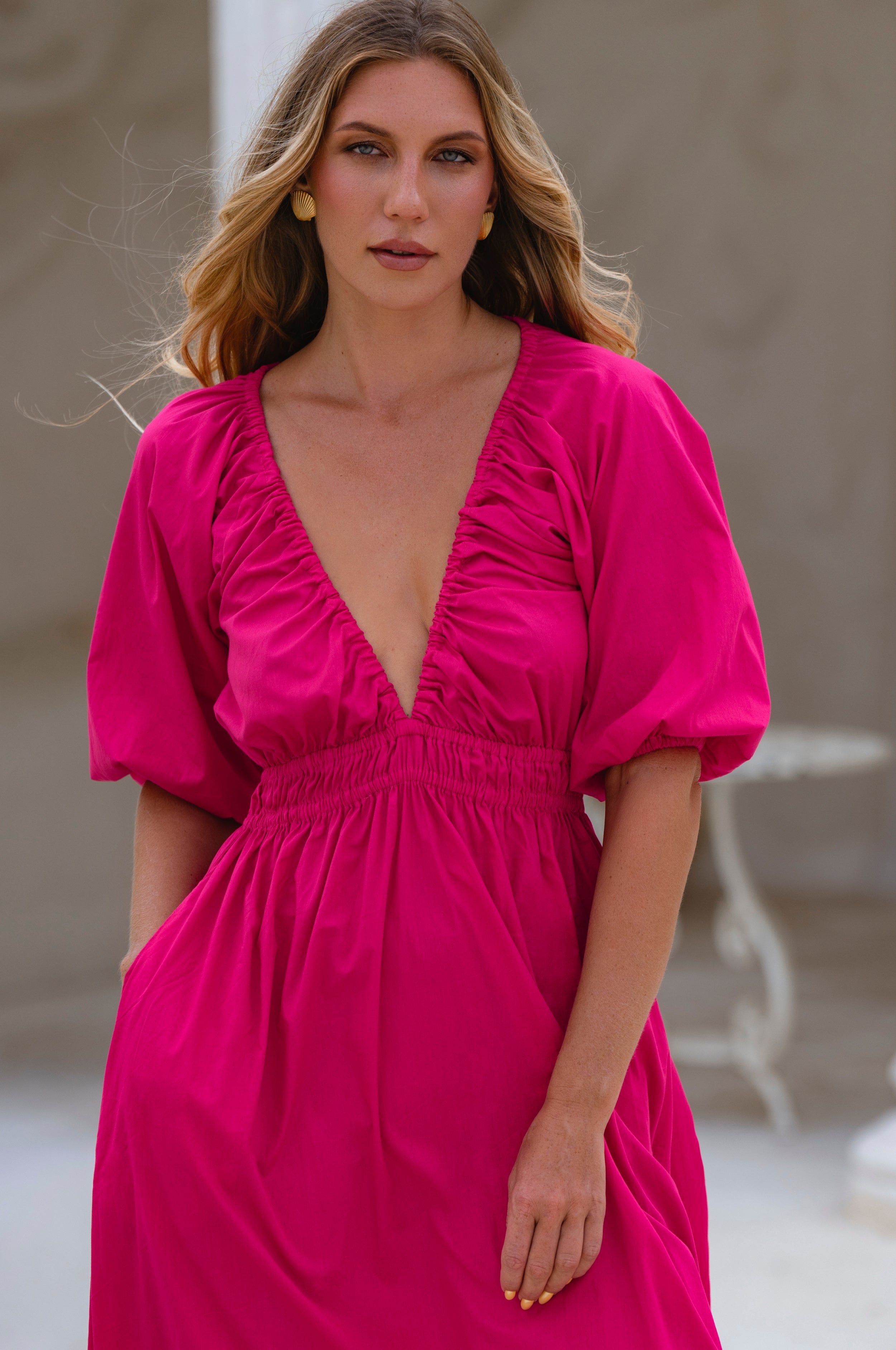 Kezas Cotton Maxi Dress