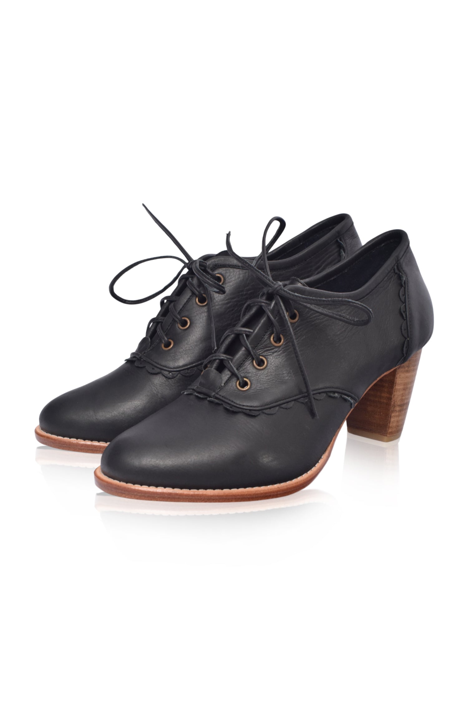 Lace Oxford Heels-1