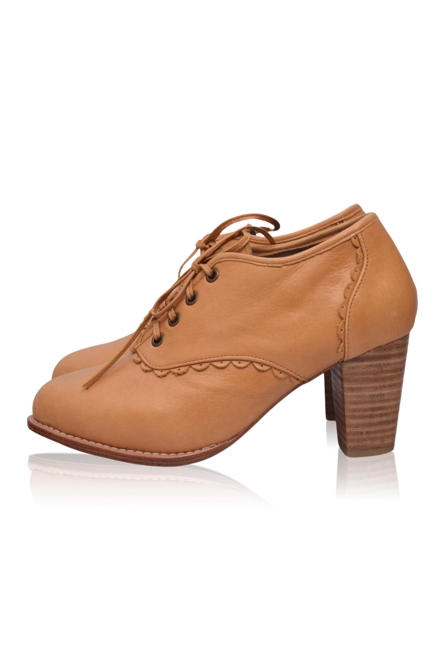 Lace Oxford Heels-6