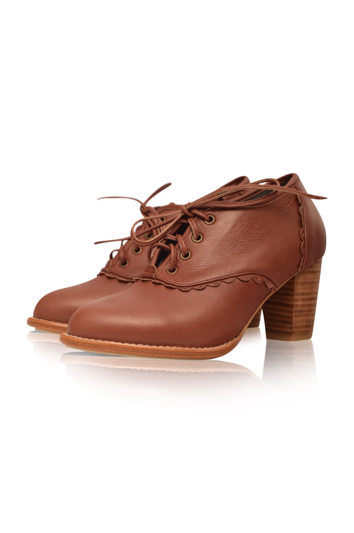 Lace Oxford Heels-4