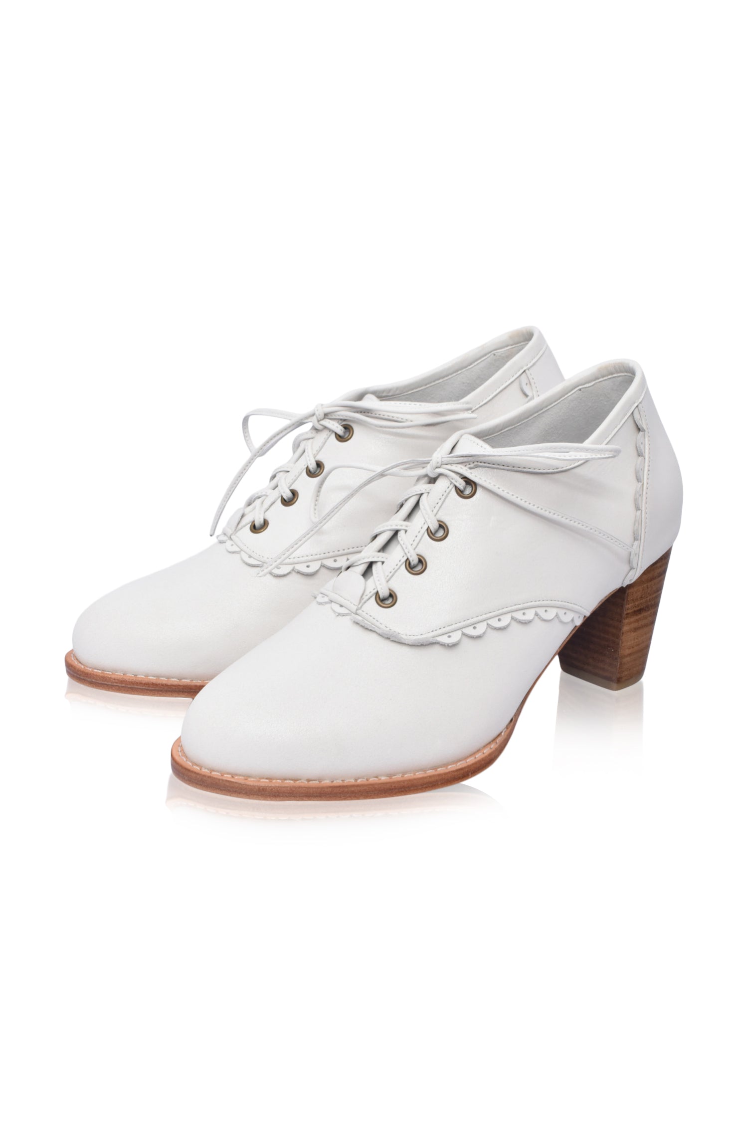 Lace Oxford Heels-7