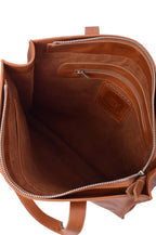 Lifestyle Leather Tote Bag-4