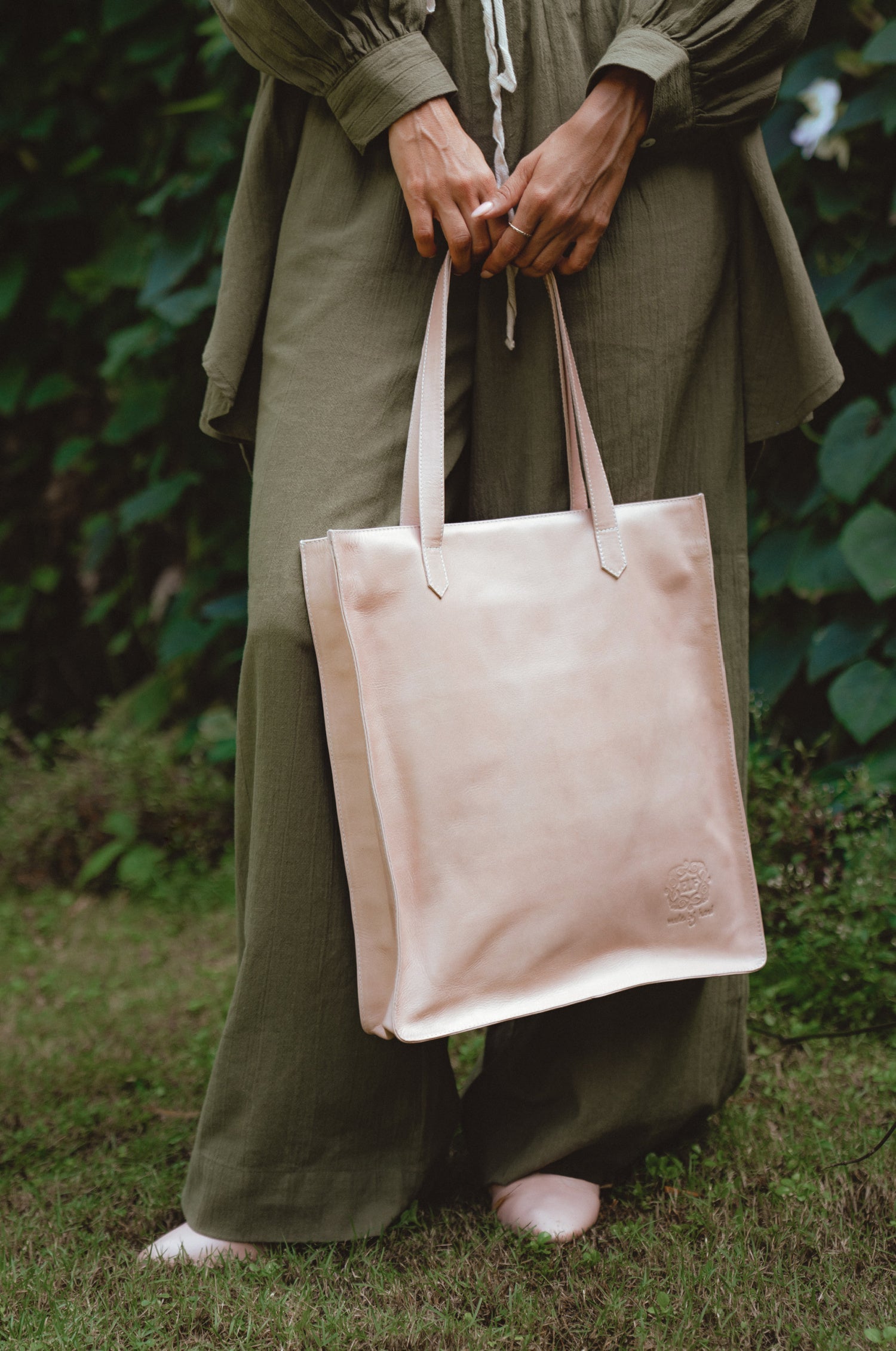 Lifestyle Leather Tote Bag-0