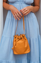 Luisa Scalloped Bucket Bag-1