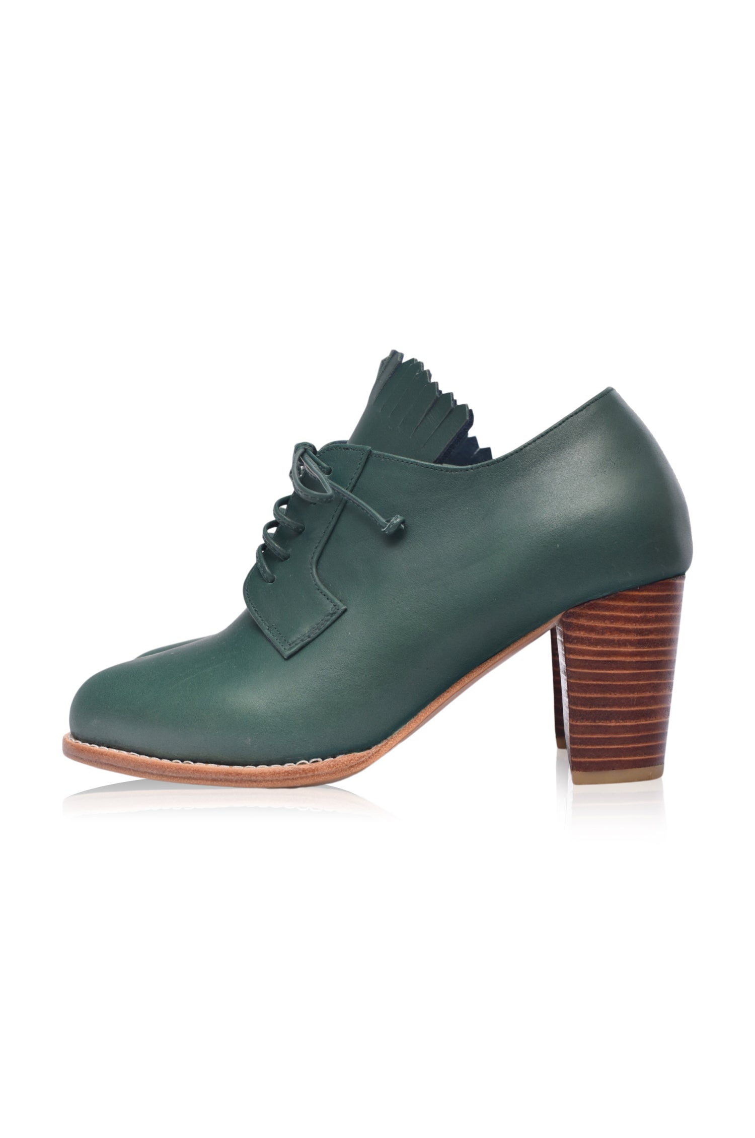 Lyon Lace-up Leather Oxfords-7