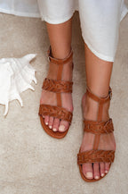Misha Leather Sandals-0