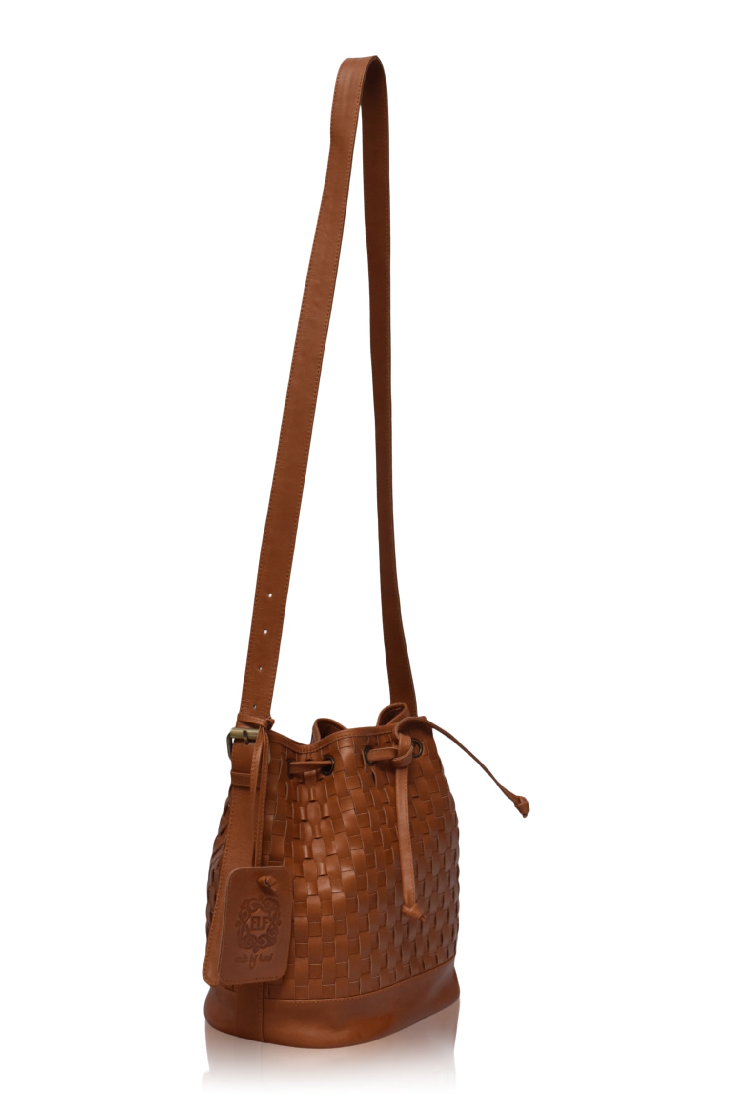Margo Woven Drawstring Bag-3