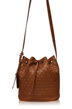 Margo Woven Drawstring Bag-2