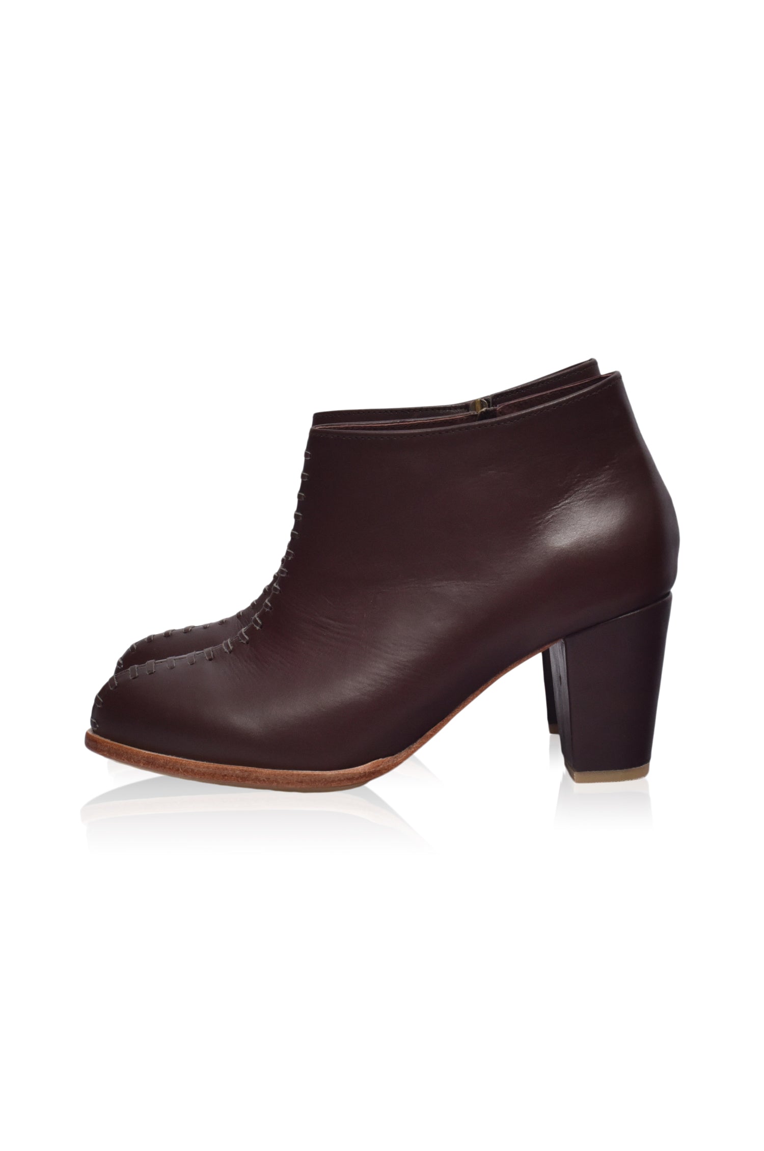 Monte Carlo Leather Booties-2