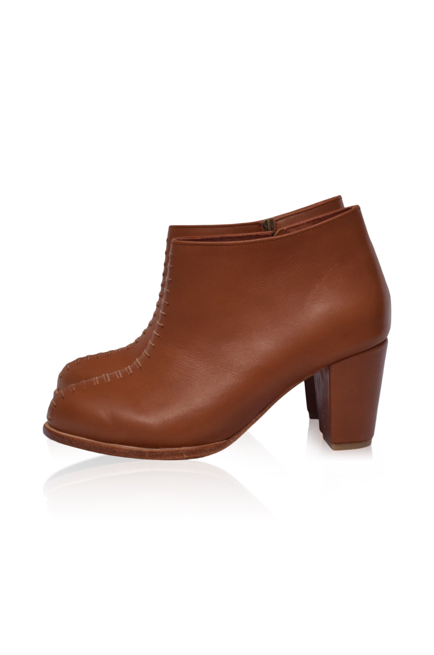 Monte Carlo Leather Booties-5