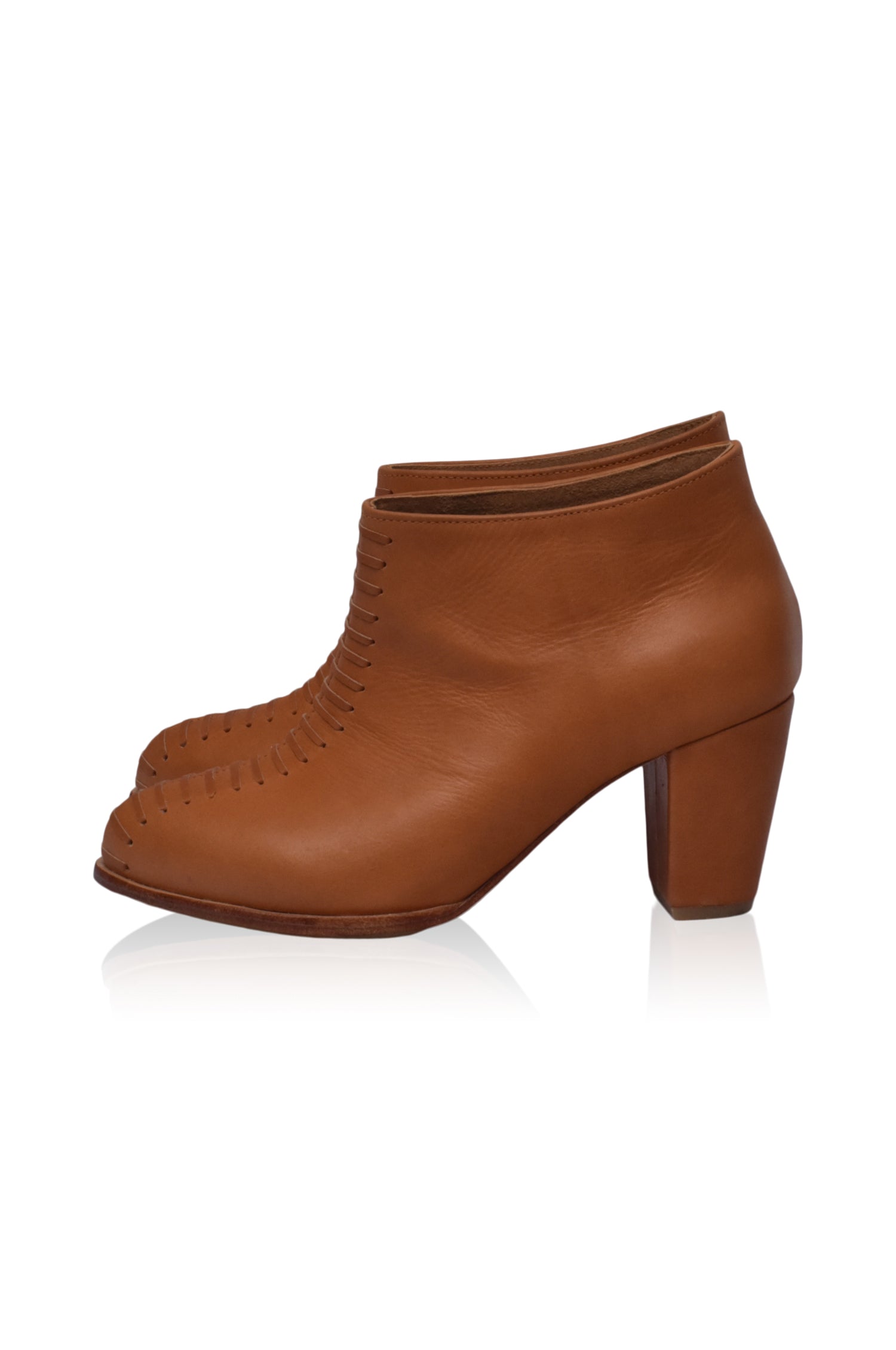 Monte Carlo Leather Booties-7