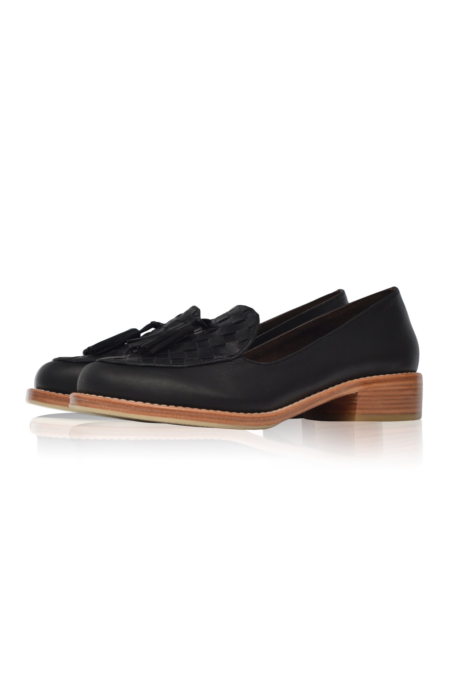 Nikita Woven Leather Loafers-2