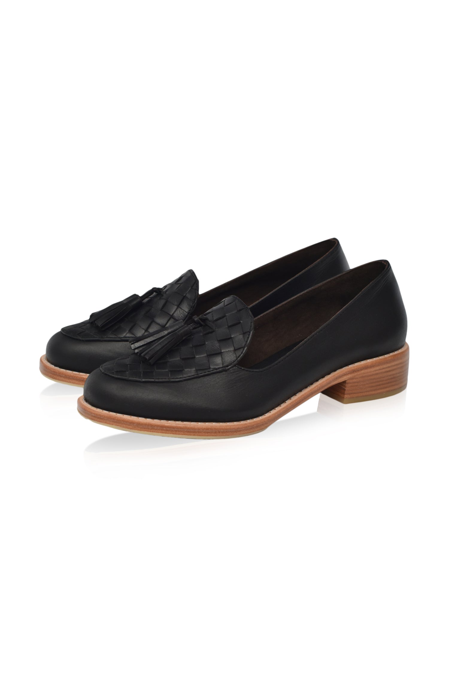 Nikita Woven Leather Loafers-1